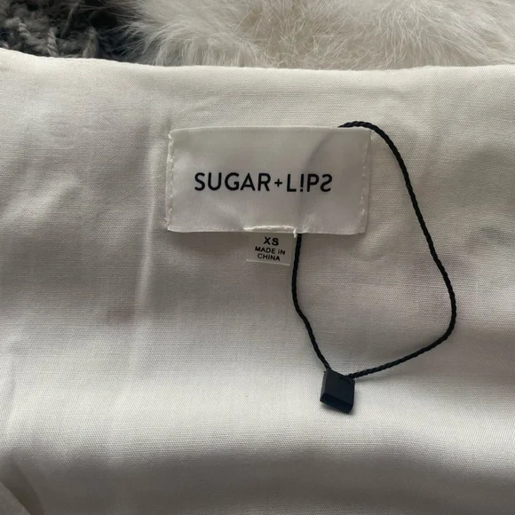 NWT SugarLips Emagine Embroidered Floral Mini Driss - Picture 4 of 9